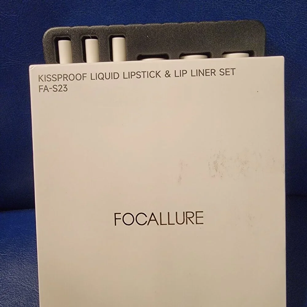 NEW 6Pcs Liquid Lipstick & Lip Liner Set